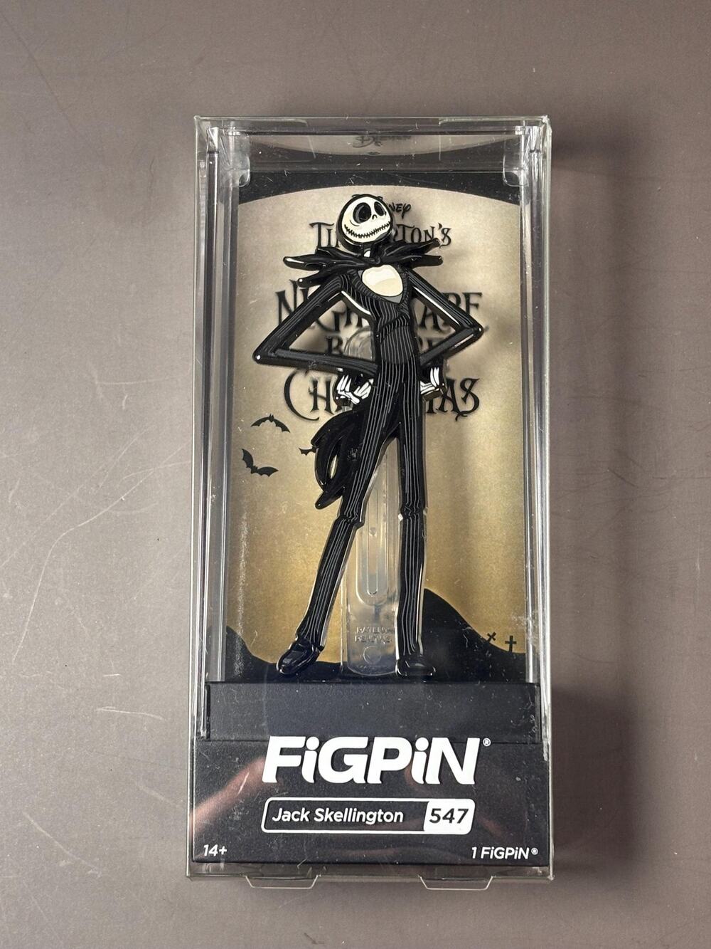 FigPin Fig Pin Jack Skellington #547 Disney's The Nightmare Before Christmas New